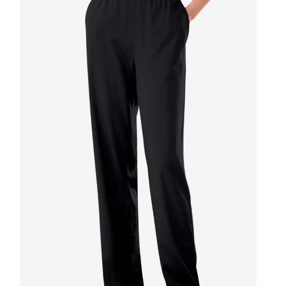 Woman Within Knit Pants NWT Black ,2X 26/28 Inseam 30 - Picture 1 of 2